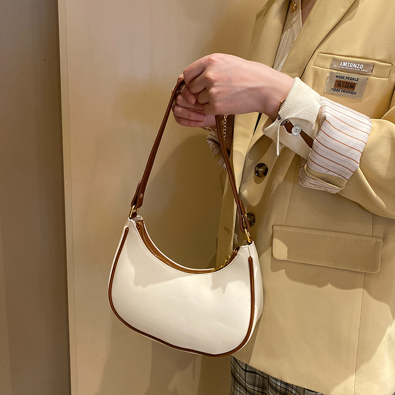 Xiao C, versatile sotto l'ascella, ragazza francese alla moda 2024 nuova con un senso di occidentalizzazione, borsa monospalla alla moda_voghion.com