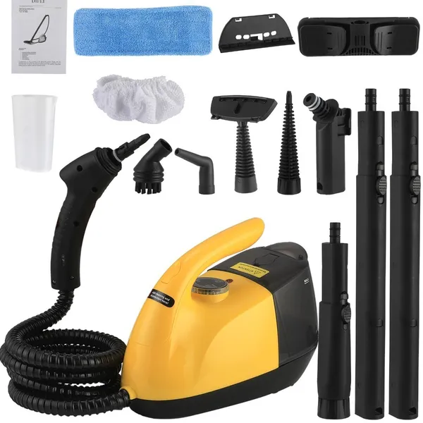 Multipurpose Steam Cleaner With 21-piece Accessory Set For Floors_voghion.com