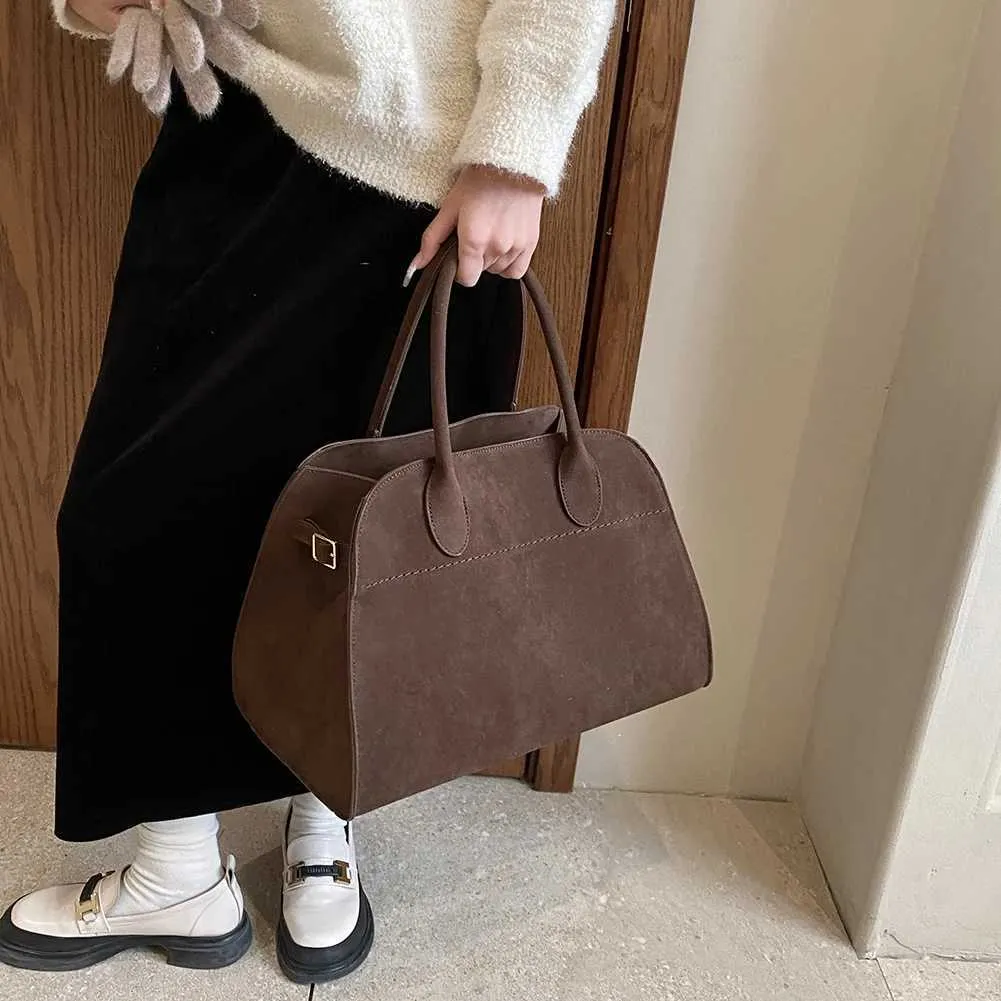 Damen Wildleder Schulter Stilvolle Crossbody Trendy Tragetasche Mode Designer Taschen Top-griff Satchel Ba241216_voghion.com
