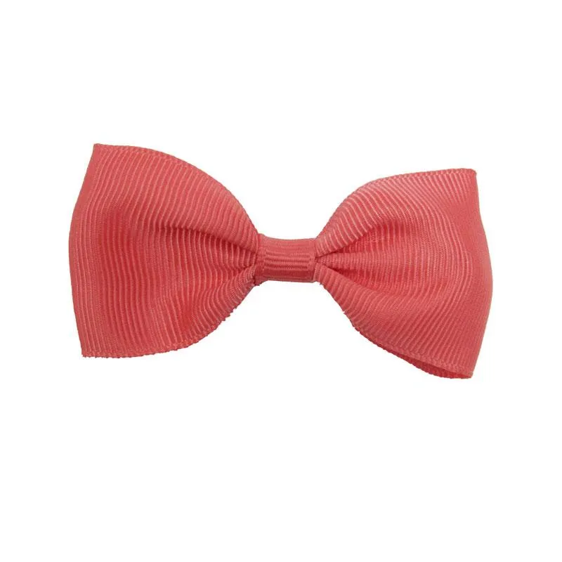 8cm Kids Girls Handmade Pure Color Bowknots Hair Clips Children Barrettes Headwear Party Decor Fashion Accessories_voghion.com