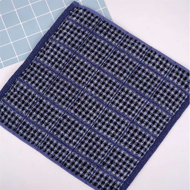 Gold Klasse A Standard Reine Baumwolle Wasserabsorbierend Dunkel * 30 Quadrat Handtuch G6206_voghion.com