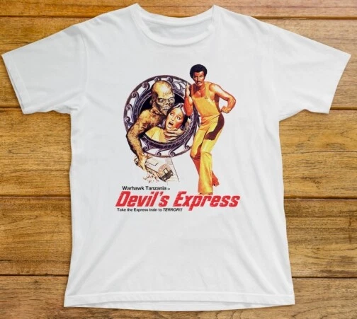 Herren T-shirt Devil's Express Gang Wars Martial Arts Horror_voghion.com