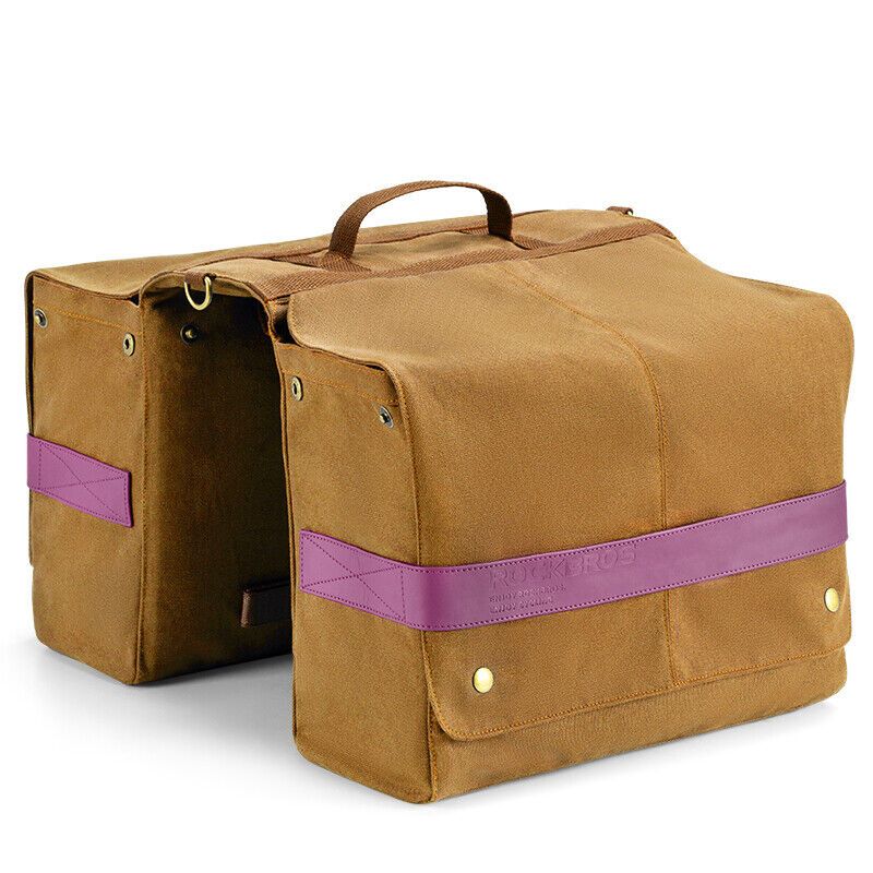 ROCKBROS Lage Carrier Bags, Bicycle Bag, Rucksack, Double - Sized For Camping And MTB_voghion.com