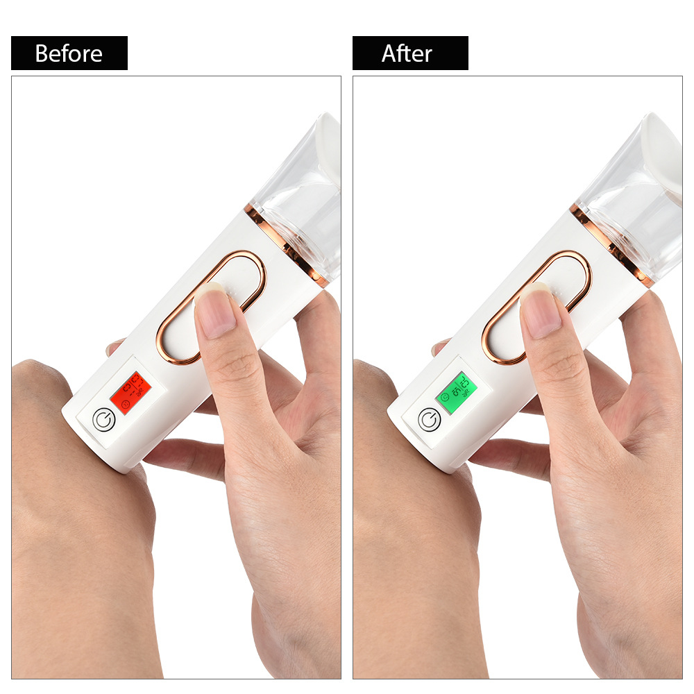 Nano Sprayer Portable Automitic Sanitizer Atomizer Mini Steam Cold Spray Bullet Bottle Health Care Disinfectant Atomization Tool_voghion.com