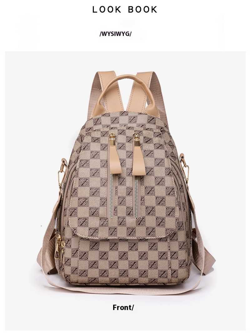 British New Fashion European American Style Retro And Trendy Bra Bag Dual-use Women's Backpack_voghion.com