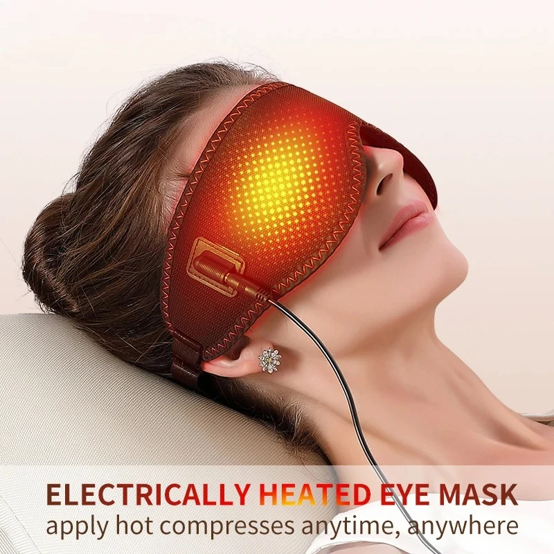Masque pour les yeux chauffant pour yeux secs avec 3 niveaux_voghion.com