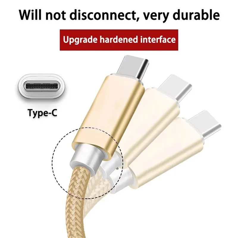 1M 2Ft 2M 6Ft 3M 10Ft To Type Nylon Braided Data Suitable For IPhone 16 15 Plus Pro Max Android Samsung To C Fast_voghion.com