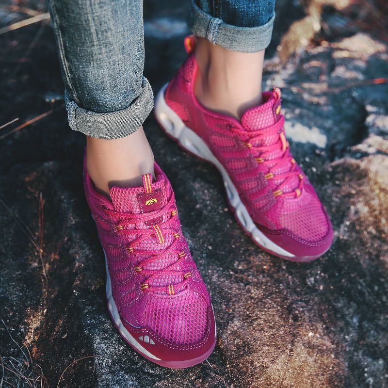 Sommer schnell trocknend männer und frauen atmungsaktive leder outdoor nicht-slip wandern schuhe_voghion.com