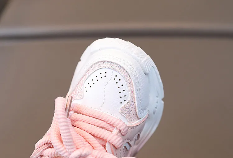 Scarpe da ginnastica per bambini, da tennis e da corsa, in pelle, per bambini, alla moda, con suola morbida, per neonati e bambini._voghion.com