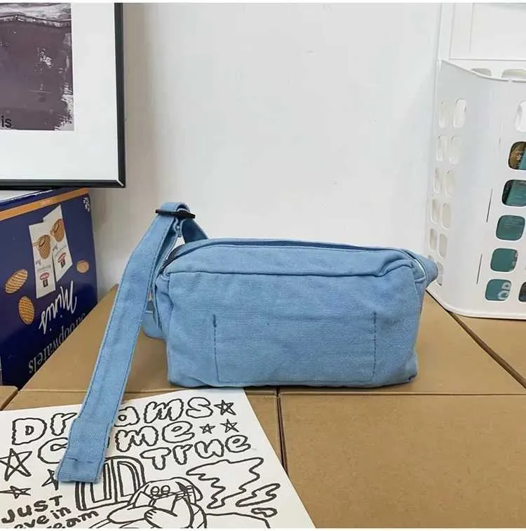 Weibliche 90er Jahre Y2K Canvas Textil Mini Square Umhängetasche für Telefon 2024 stilvolle kleine Größe Stoff Tasche Seite SG Beutel_voghion.com