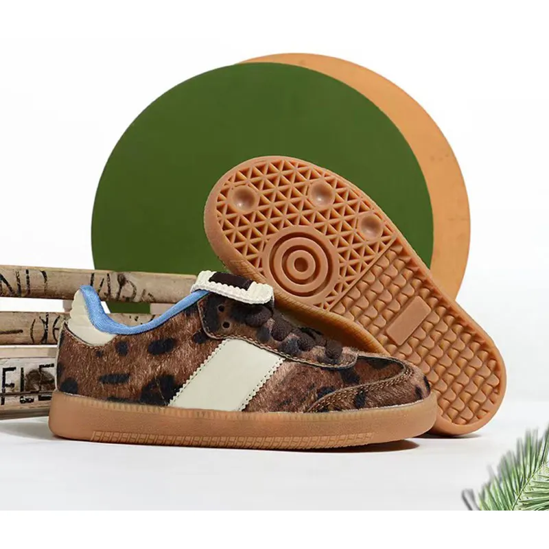 Designer Barnesko Småbarn Sneakers Merke Trenere Baby Gutt Jente Sportssko Barn Ungdom Spedbarn Grønn Blå Svart_voghion.com