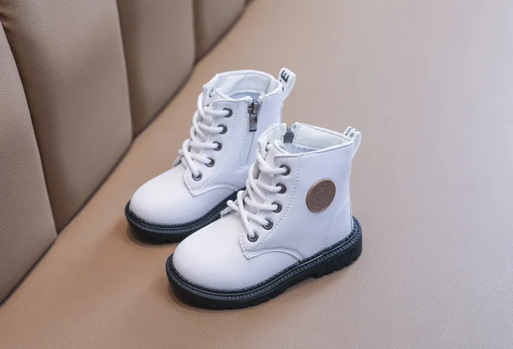 Kids Fashion Casual Toddler Boys Girls Autumn Winter Leather Littlesprouts Boots Children Running Sport Snow Shoes Sizes_voghion.com