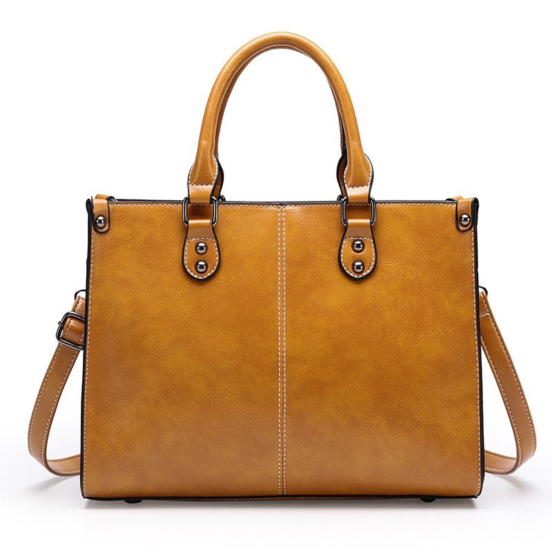 large tote handbag splicing shoulder messenger women's bag_voghion.com