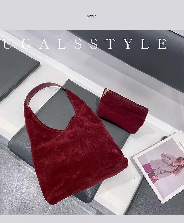 Herbst Winter Veet Eimer Große Kapazität Mode Frauen Handtasche Dame Geldbörse Schulter Weibliche Casual Tote Tasche Achselhöhle_voghion.com