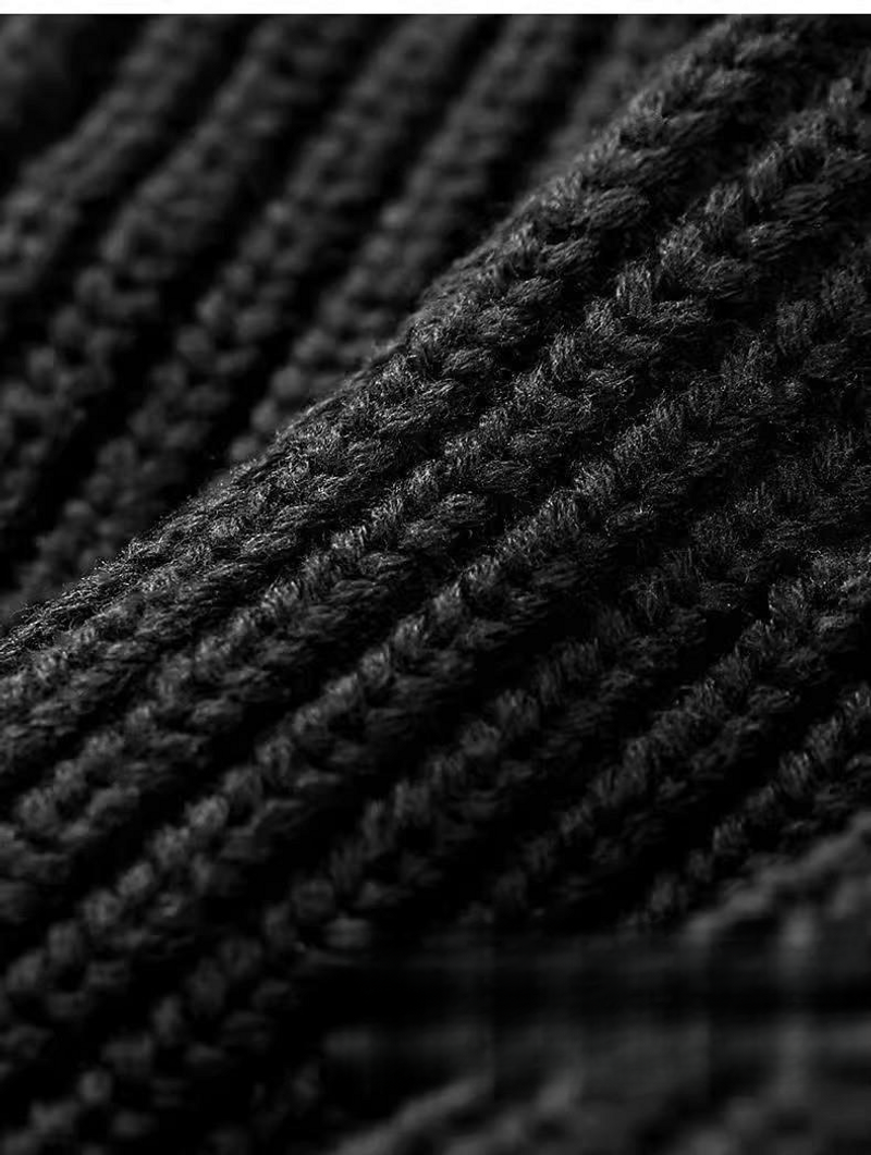 Balaklafa Autumn And Winter Knitted Cold Hat Headset Riding Windproof Face Mask Men's_voghion.com