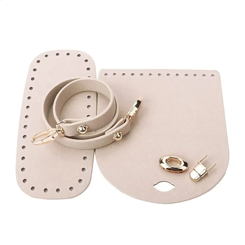 13-teiliges Set mit gewebten Schultergurten aus PU-Leder für die Unterseite von Handtaschen, für handgefertigte Taschen und Rucksäcke, Zubehör 240725_voghion.com