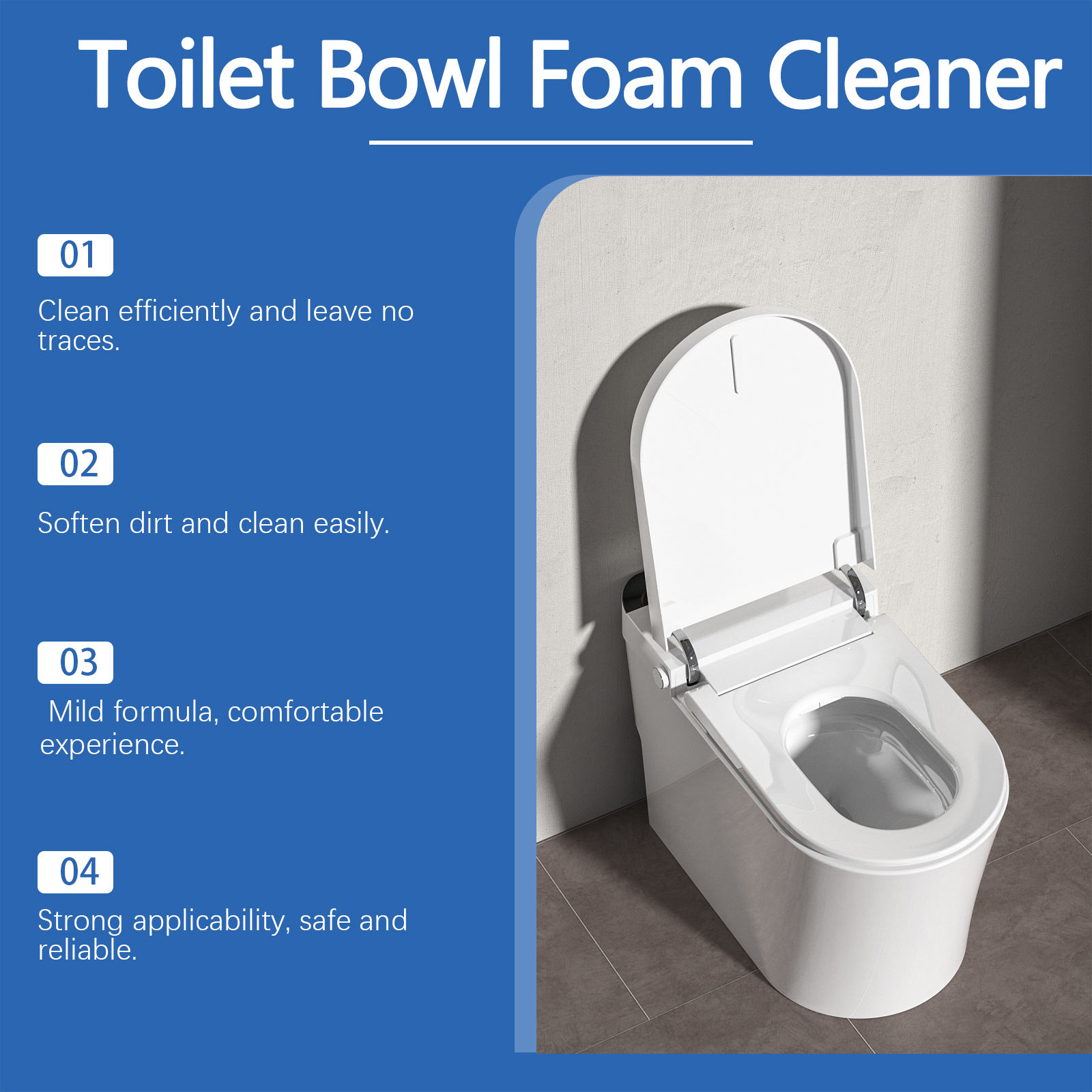 Jaysuing Toilet Foam Cleaner For Toilet Cleaning For Toilet Cleaning For Yellow Home Deodorant Bathroom For Stain Removal_voghion.com