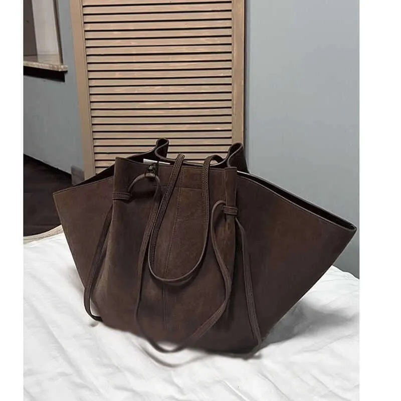 Vintage Wildleder Totes für Frauen Cual Schulter Tasche Große Kapazität Top-Griff Weibliche Handtaschen Reise Große Shopper Taschen_voghion.com