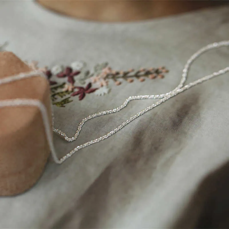 Green Gemstone Pendant Necklace Sterling Silver Plated For Women_voghion.com