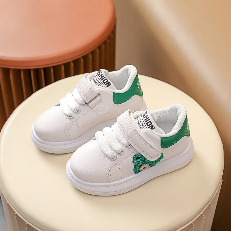 Børn 2024 Forår Efterår Børnesneakers Drenge Sport Mode Søde Dyr Piger Småbørnssko Træningssko Størrelse 21-30_voghion.com