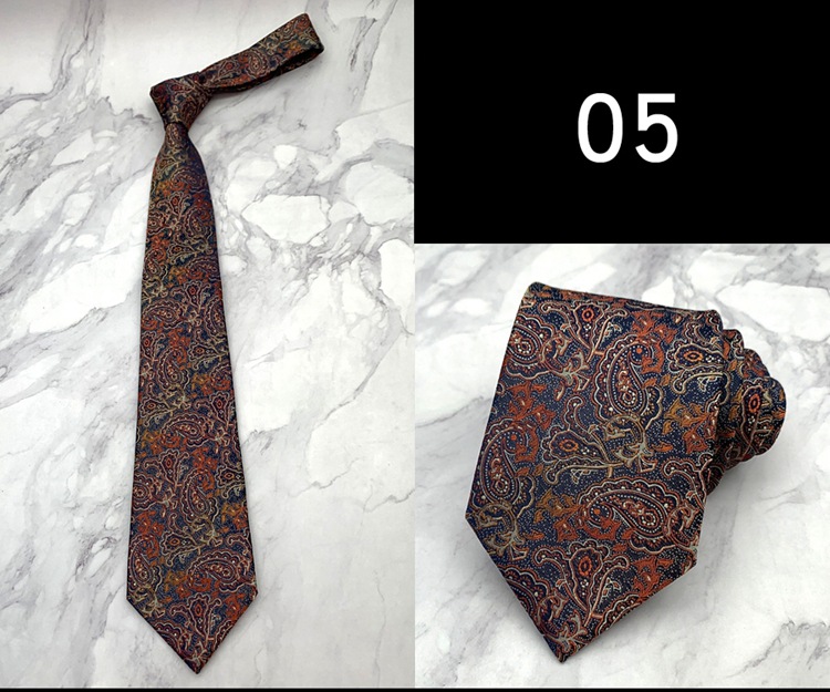 Corbata para hombre, color naranja champán, para traje de negocios, camisa, accesorios para uso diario, básica, impresa a mano, edición ancha, 8 cm_voghion.com