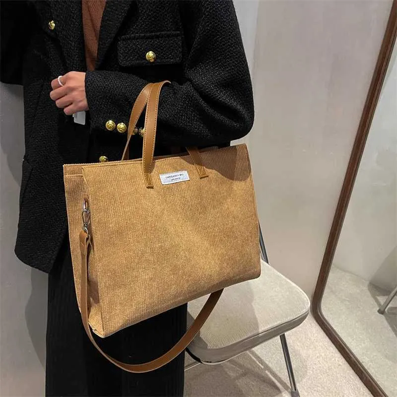 LEFTSIDE Borse a mano da ufficio, borsa a tracolla per donna, borsa shopper vintage, borse da donna, tote 2022, inverno C241210_voghion.com