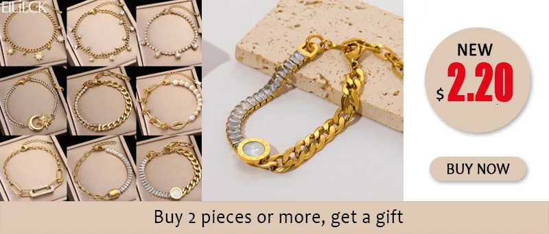 Stone Bangle Bracelet For Women Stainless Steel Waterproof Jewelry_voghion.com