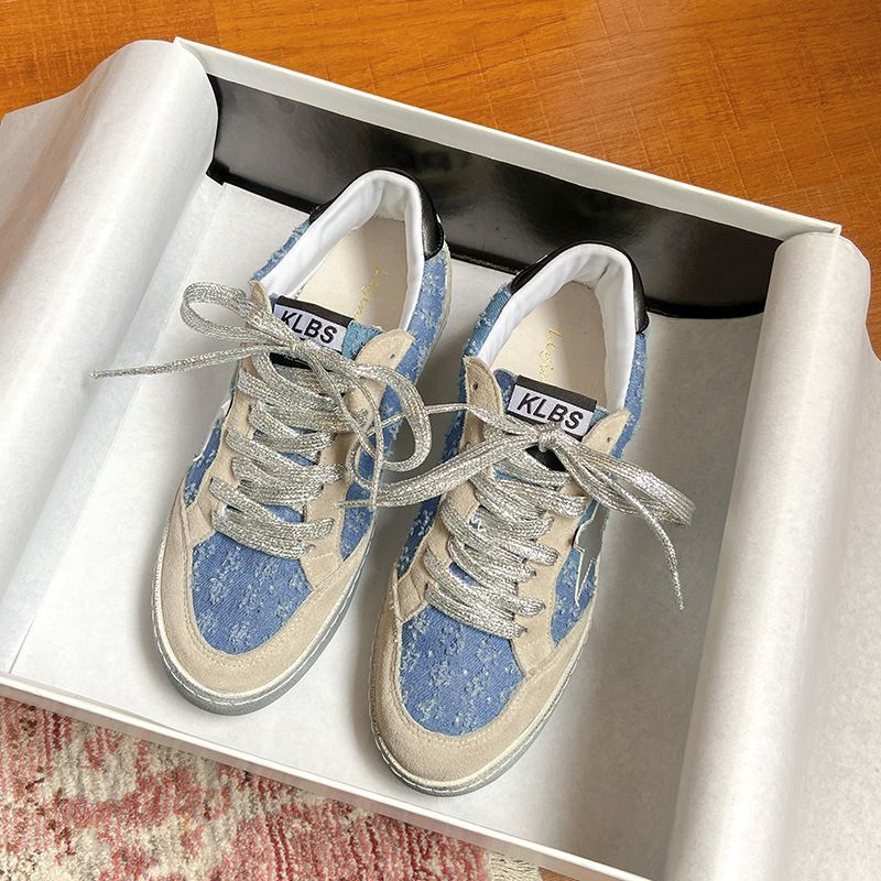 Canvas für Damen, neues Frühjahr, echtes Leder, flacher Boden, süßer Stern, klein, schmutzig, mit erhöhter Höhe innen,_voghion.com