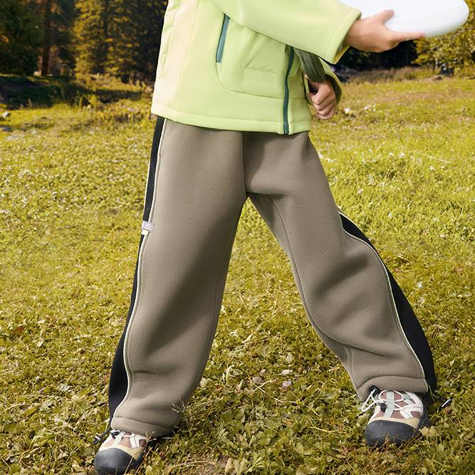 ​​Kids' Fleece-Lined Jogger Pants – Warm & Windproof Athletic Pants For Boys & Girls​​_voghion.com