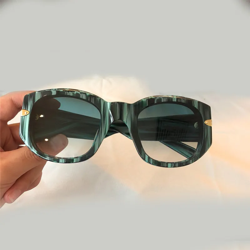 - designer per le donne Moda Cat Eye Simple UV 400 1291 occhiali da sole Rivestimento a specchio Lente placcata in colore con custodia_voghion.com