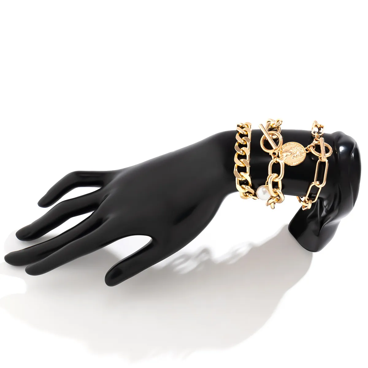 Ledarmbånd Kvinder Unik Perle Armbåndssæt Håndledskæde Stilfuldt Tilbehør Mode Anime Tilpassede Smykker_voghion.com