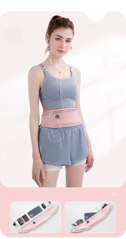 A Must-have For Sports Enthusiasts! Waterproof Invisible Waist Bag, Outdoor Running With Mobile Phone, Super Convenient For Both Men And Women_voghion.com