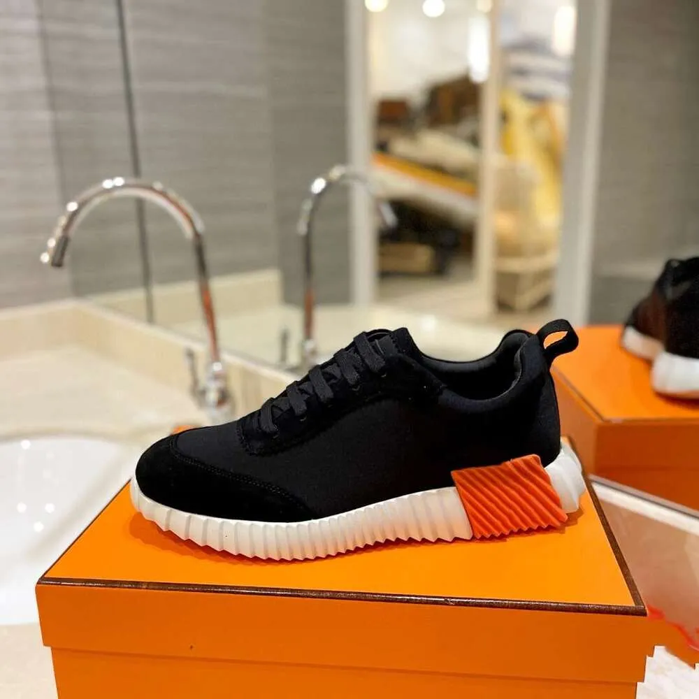Scarpe da ginnastica da uomo, stile casual, in pelle e rete, con lacci, sportive, con suola in gomma, basse, stile street._voghion.com