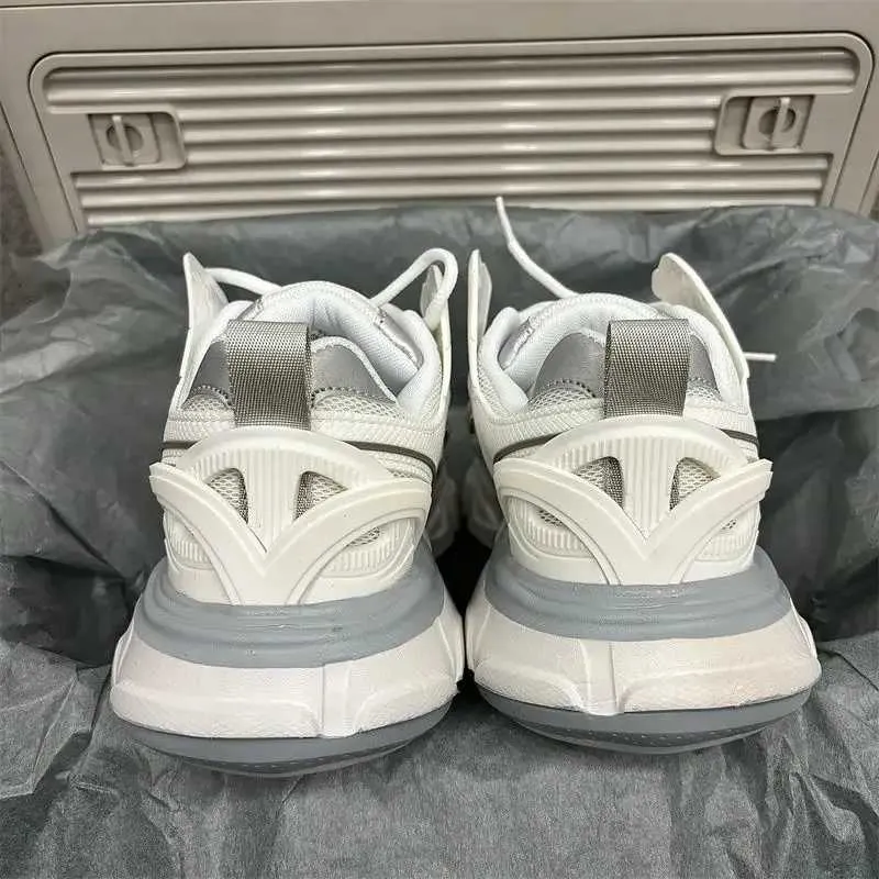 Size 41 42 Womens Casual Sports Men Stylish Brand Design Ladies Chunky Sneakers Thick Sole Tennis Shoes 43 44 Big_voghion.com
