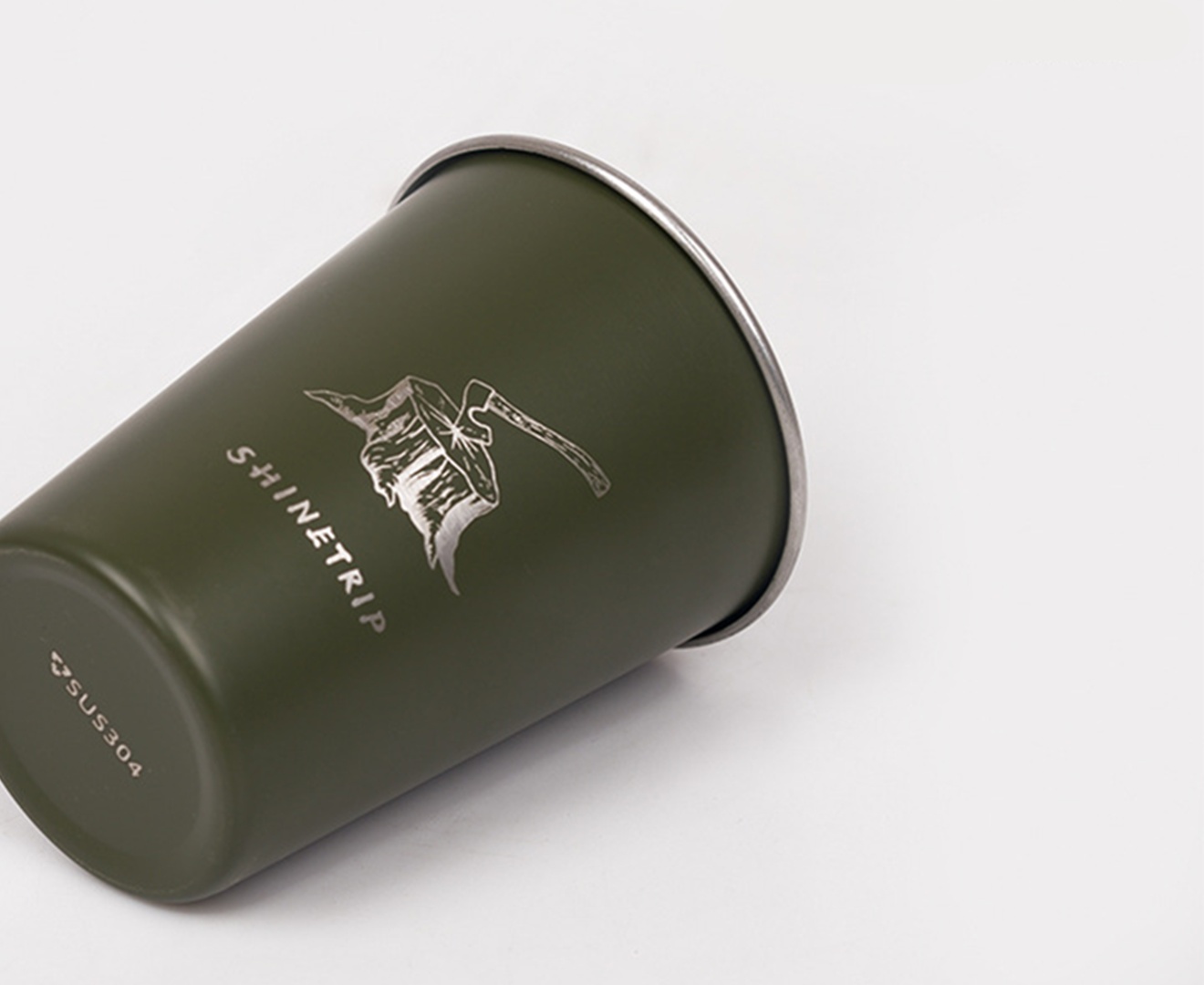 4PC Camping Coffee Mug Outdoor Stainless Steel Beer Mug BBQ Cold Drink Water Mug_voghion.com