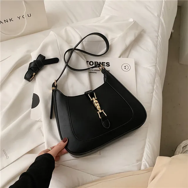 Women's Shoulder Bag Solid Colour Fashion Messenger Handbag_voghion.com