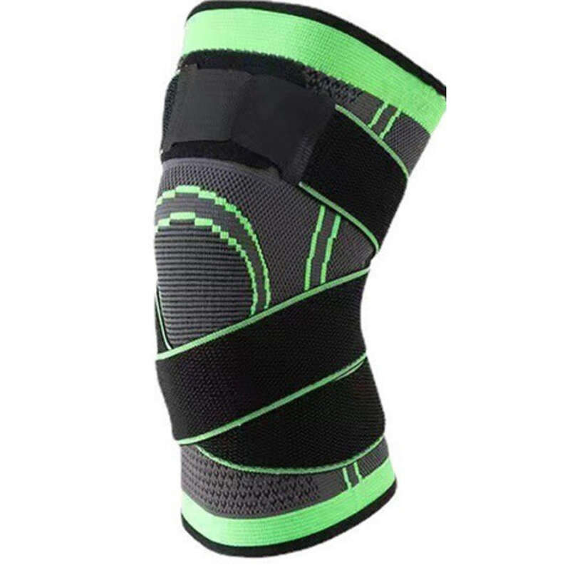 Sports Knitted Basketball Knee Leg Protectors Outdoor Cycling With Elastic And Breathable Straps For Anti Slip_voghion.com