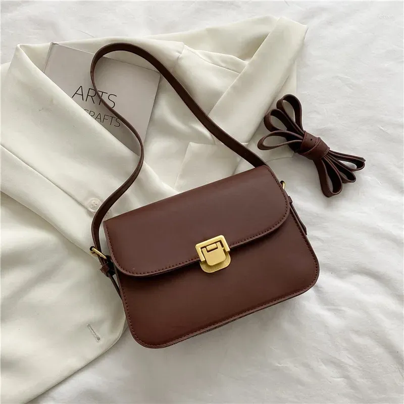 Borsa a tracolla da donna, borsa a mano, borsa a tracolla, stile preppy, vintage, di alta qualità._voghion.com