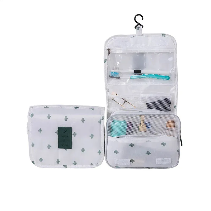 High Quality Women Makeup Bags Travel Cosmetic Toiletries Organizer Waterproof Storage Neceser Hanging Bathroom Wash Bag_voghion.com