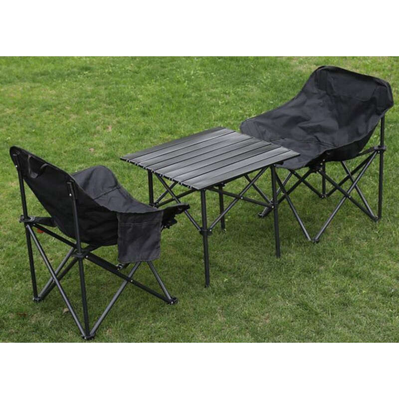 Udendørs sammenklappelig transportabel kyllingerullebord Picnicbord og stolebod Picniccampingudstyr fuld af_voghion.com
