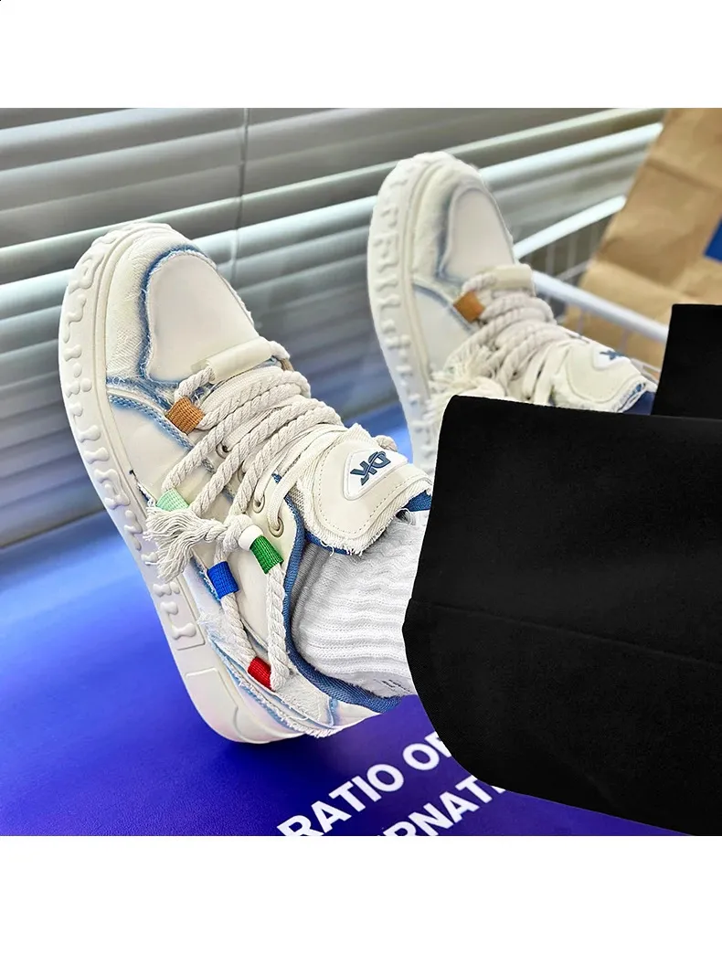 High Quality Running For Men Breathable Sport Shoes Skateboard Comfy Male Footwear Chunky Casual Sneakers Tenis_voghion.com