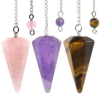 3cm natural powder crystal heart-shaped heart half yoga stone craft decoration handle piece_voghion.com
