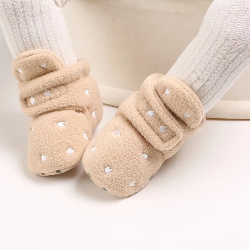 Newborn Baby Socks Boy Girl Enfant Toddler First Walkers Booties Cotton Comfort Soft Anti-slip Warm Littlesprouts Infant_voghion.com