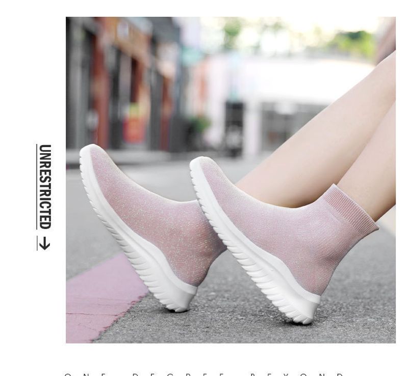 Calzini leggeri in maglia di grandi dimensioni per coppie, scarpe sportive in rete traspirante, alla moda e alla moda per uomo e donna_voghion.com