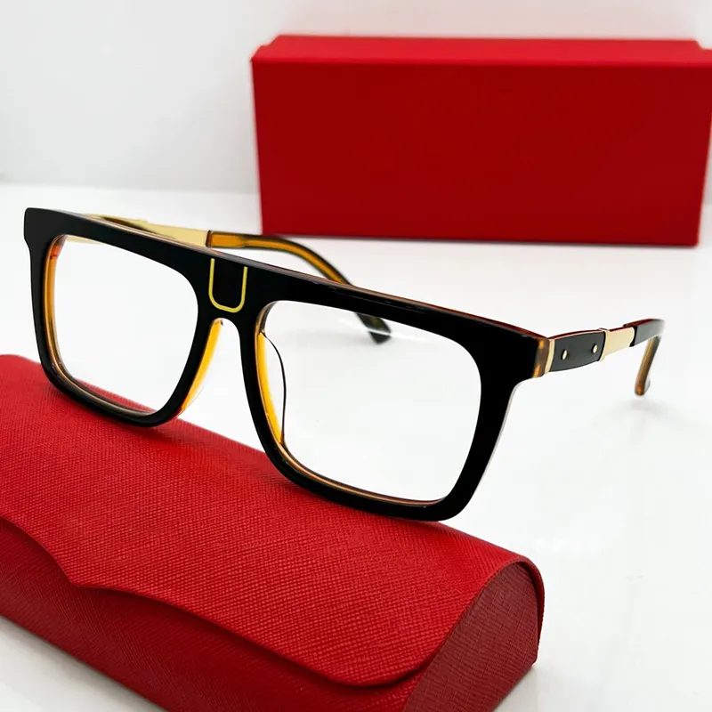 Dizajnerske sunčane naočale Cheetah Classic pravokutnik metalna serija Živahne i elegantne poslovne ležerne muške i ženske naočale s punim optičkim okvirom_voghion.com