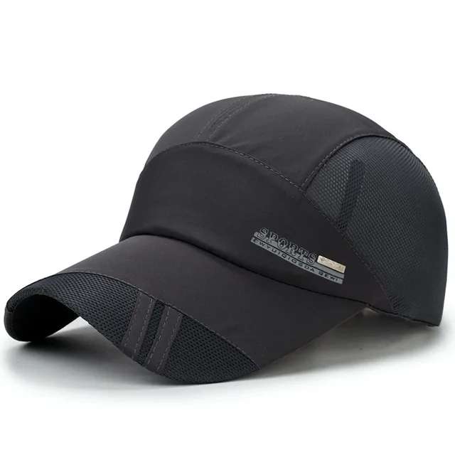 Hot Sale Soft Summer Men Baseball Cap Outdoor Mesh Breathable Quick Dry Snapback Sun Visors Casual Sport Running Fishing Trucker_voghion.com
