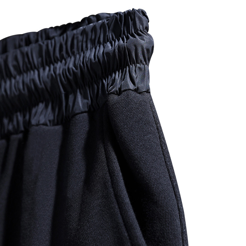 Nowy letni męski zestaw spodenek sportowych z krótkim rękawem z nadrukiem Flame Series_voghion.com