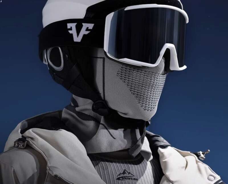 Skidmask, Vinter ansiktsskydd, Varm hjälm, Huvudskydd, Herr Dam Snabbtorkande Cykling, Vindtät och köldtålig_voghion.com