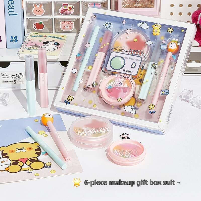 Danza per principianti e ragazze, set completo di borsa per il trucco per studenti, squisita confezione regalo_voghion.com