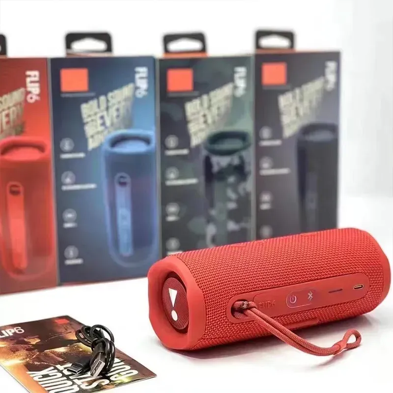FLIP 6 BT Wireless Mini Speaker Outdoor Waterproof Portable Speakers With Powerful Sound And Deep Bass_voghion.com
